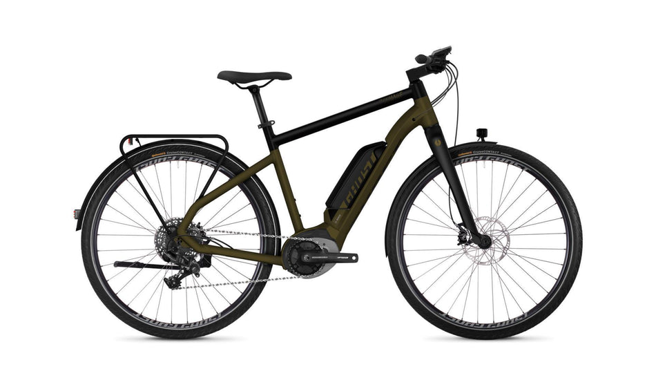 Ghost Hybride Square Trekking B6.8 AL U E-Bike Diamant 28" classic green/night black