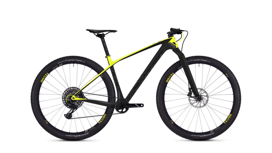 Ghost Lector X8.9 UC U MTB-Hardtail Diamant 29" night black/neon yellow