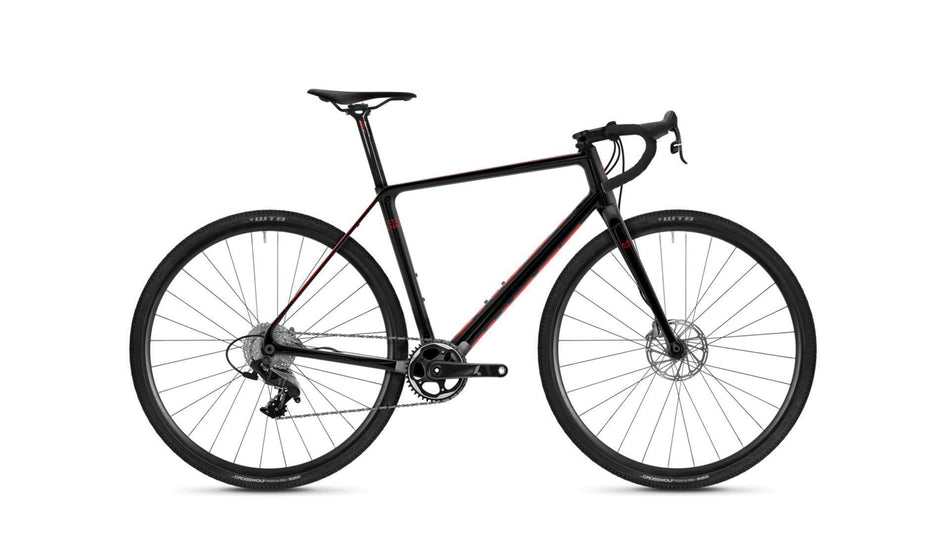 Ghost Violent Road Rage 9.8 UC U Cyclocross Rad Diamant 28" night black/riot red