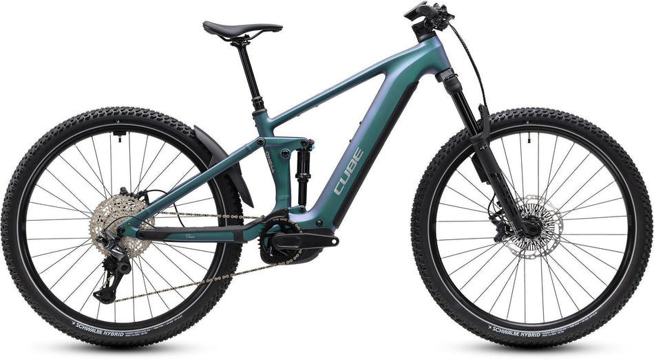 Cube Stereo Hybrid ONE44 SLX 800 Wh E-Bike Fully smaragdgrey´n´chrome
