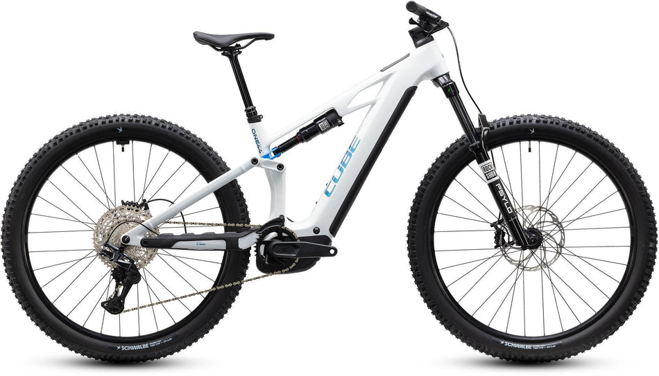 Cube Stereo Hybrid ONE44 HPC Pro 800 Wh E-Bike Fully metallicwhite´n´blue