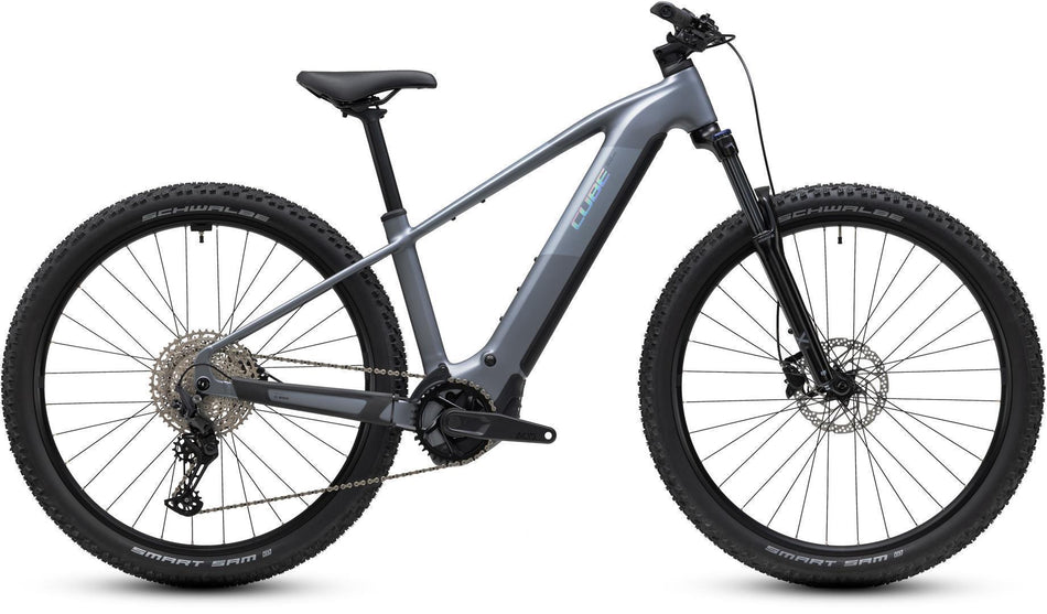 Cube Reaction Hybrid Performance 720 Wh E-Bike Hardtail Diamant ashgrey´n´prism