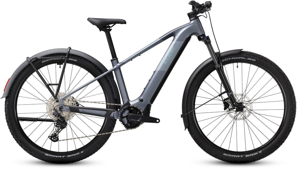 Cube Reaction Hybrid Performance 720 Wh FE E-Bike Hardtail Diamant ashgrey´n´prism