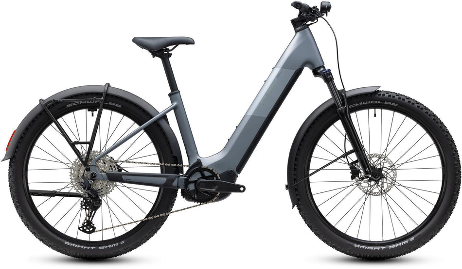 Cube Reaction Hybrid Performance 720 Wh FE E-Bike Hardtail Easy Entry 27,5" ashgrey´n´prism