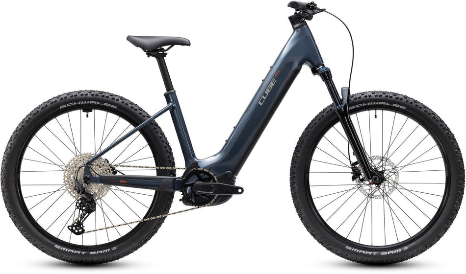 Cube Reaction Hybrid ONE 720 Wh E-Bike Hardtail Easy Entry 27,5" oolonggrey´n´reflex