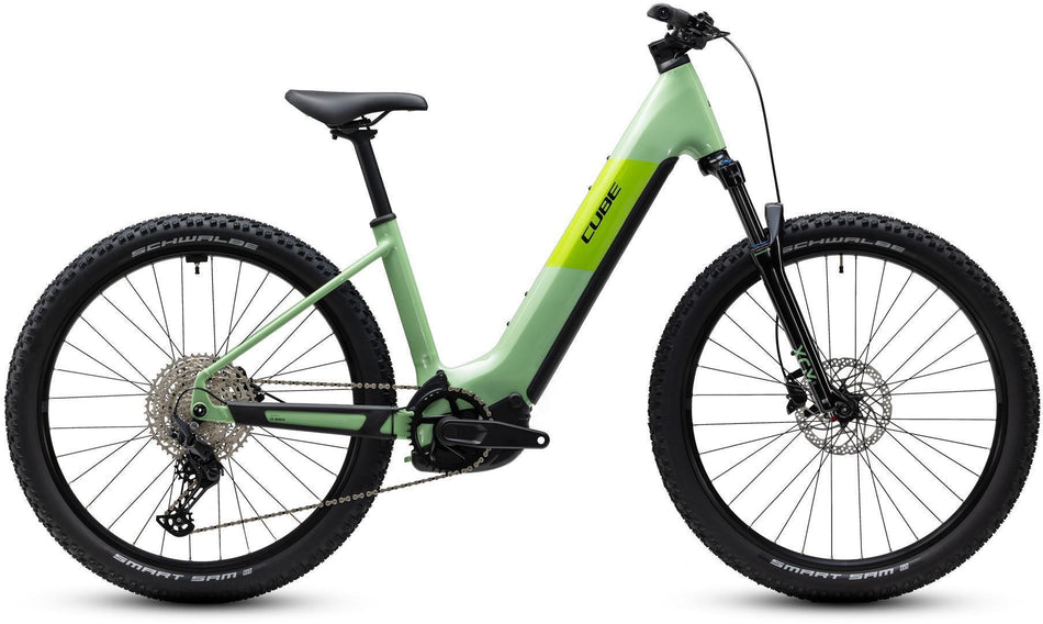 Cube Reaction Hybrid ONE 720 Wh E-Bike Hardtail Easy Entry 27,5" cactus´n´black