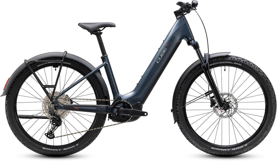 Cube Reaction Hybrid ONE 720 Wh FE E-Bike Hardtail Easy Entry 27,5" oolonggrey´n´reflex