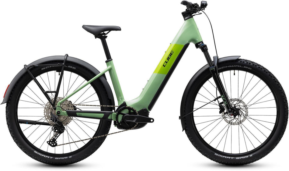 Cube Reaction Hybrid ONE 720 Wh FE E-Bike Hardtail Easy Entry 27,5" cactus´n´black
