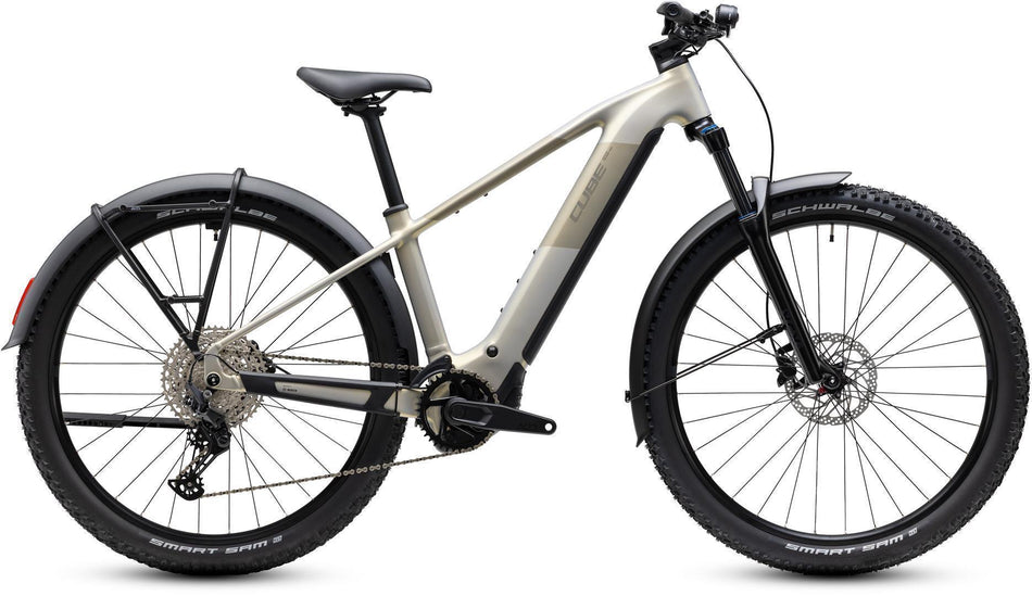 Cube Reaction Hybrid ONE 720 Wh FE E-Bike Hardtail Diamant pearlsilver´n´chrome