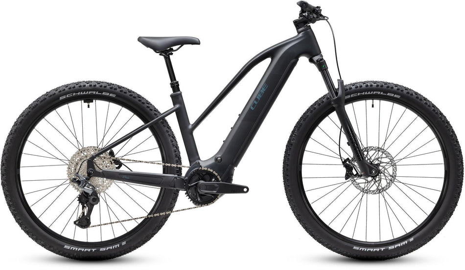 Cube Reaction Hybrid Pro 800 Wh E-Bike Hardtail Trapeze silverdust´n´prism