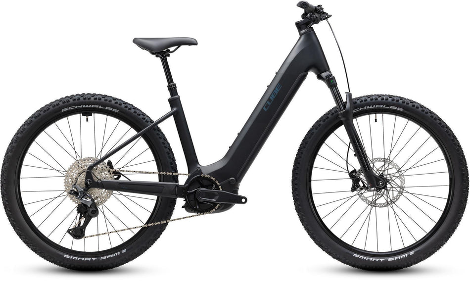 Cube Reaction Hybrid Pro 800 Wh E-Bike Hardtail Easy Entry 27,5" silverdust´n´prism