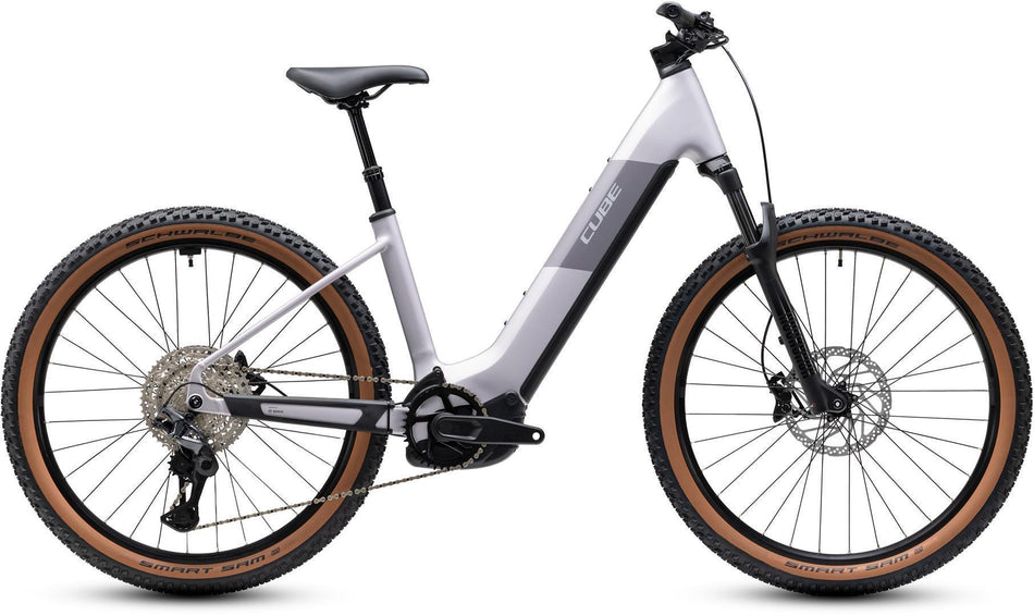 Cube Reaction Hybrid Pro 800 Wh E-Bike Hardtail Easy Entry 27,5" lilacbreeze´n´prizm