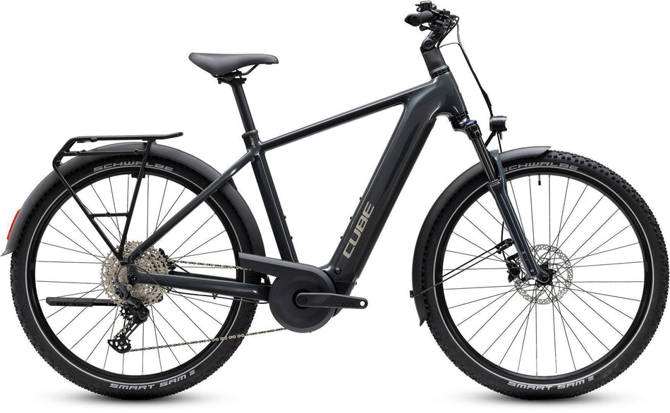 Cube Nuride Hybrid Performance 720 Wh E-Trekkingbike Diamant 28" shadowgrey´n´grey