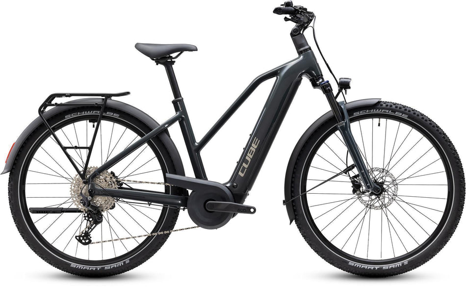 Cube Nuride Hybrid Performance 720 Wh E-Trekkingbike Trapeze 28" shadowgrey´n´grey