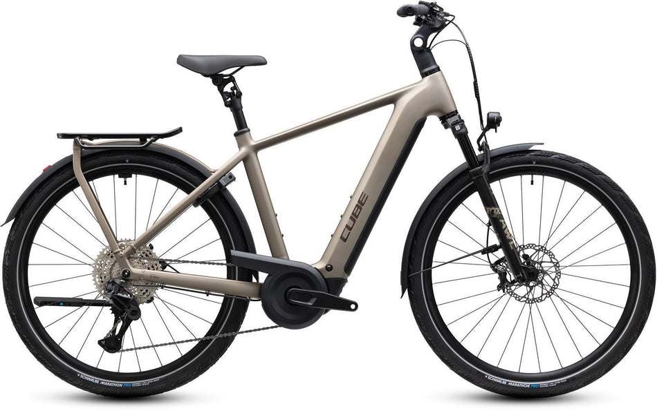 Cube Kathmandu Hybrid SLX 800 Wh E-Trekkingbike Diamant 28" flashstone´n´chrome