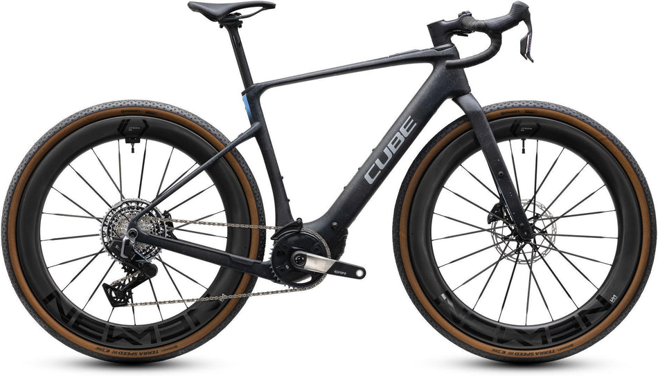 Cube Nuroad Hybrid C:62 SLT 400X Wh E-Gravelbike Diamant 28" onyxfibre´n´blue