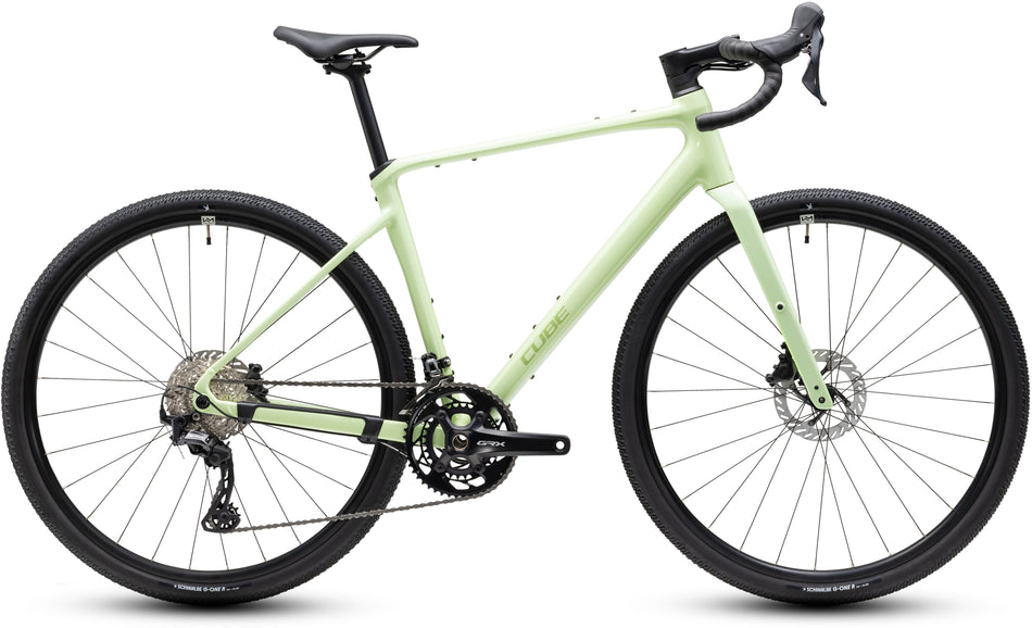 Cube Nuroad Race Gravelbike Diamant 28" lindgreen´n´matcha