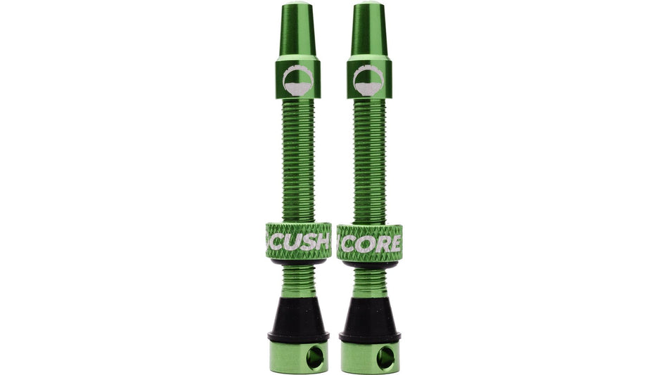 Cush Core Tubeless Ventil Presta 66 mm 2 Stück grün