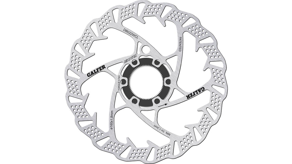Galfer Bremsscheibe SHARK® MTB Center-Lock