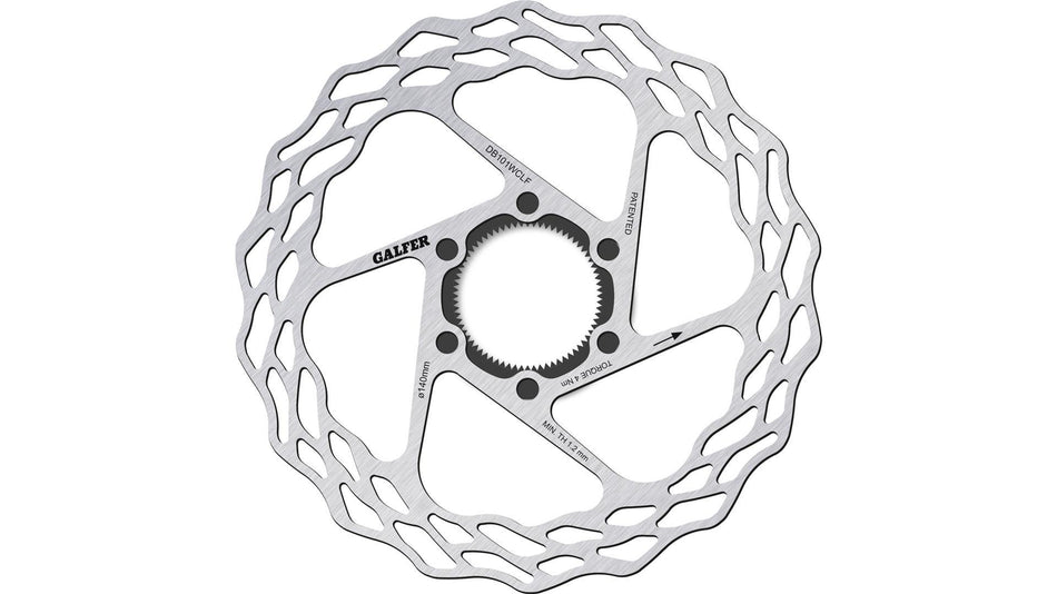 Galfer Bremsscheibe Wave® Fixed Road & Gravel kompatibel mit Fulcrum Center-Lock