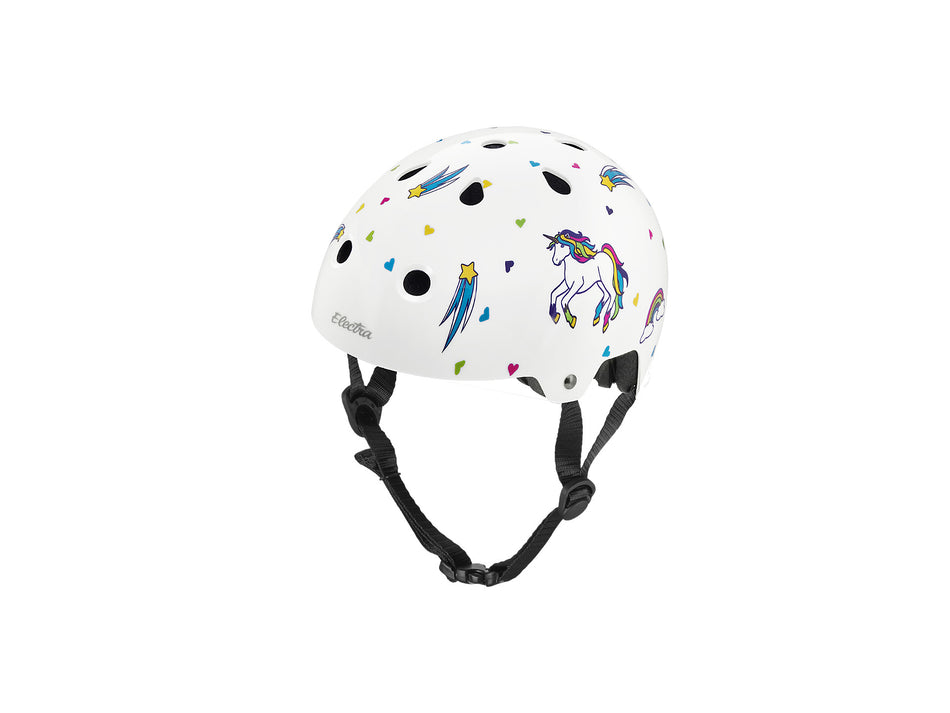 Electra Lifestyle Unicorn Helm white metallic