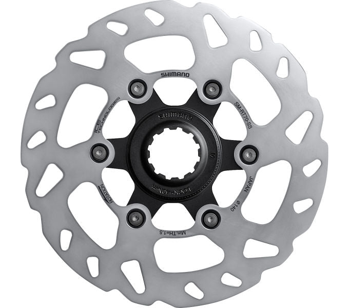 Shimano SLX SM-RT70 Bremsscheibe mit Verschlussring Innenverzahnung 1 Stück