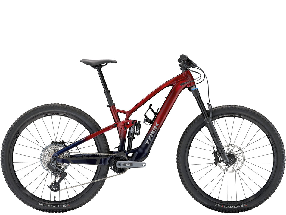 Trek Fuel EXe 8 GX AXS T-Type 360 Wh E-Bike Fully 29" rage red to deep dark blue fade