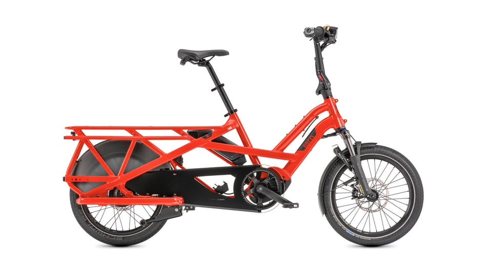 Tern GSD S00 500 Wh E-Lastenrad Kompakt 20" gloss tobasco one size
