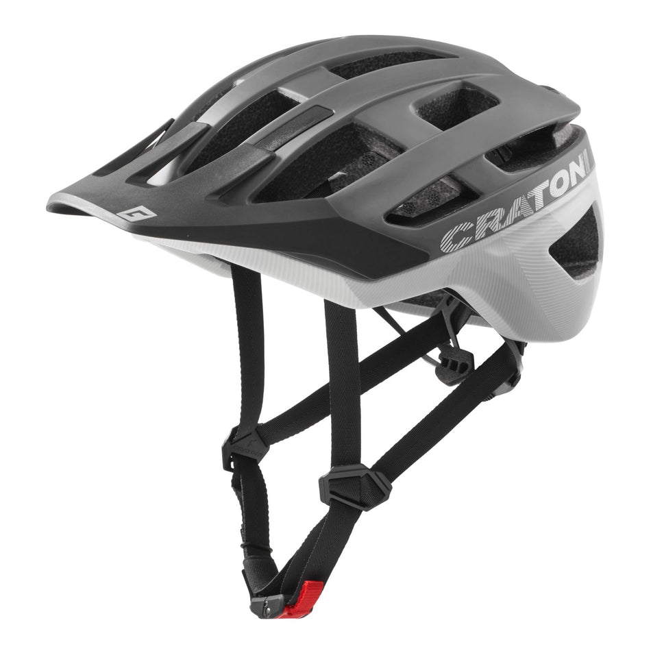 Cratoni AllRace MTB-Helm anthracite-white matt