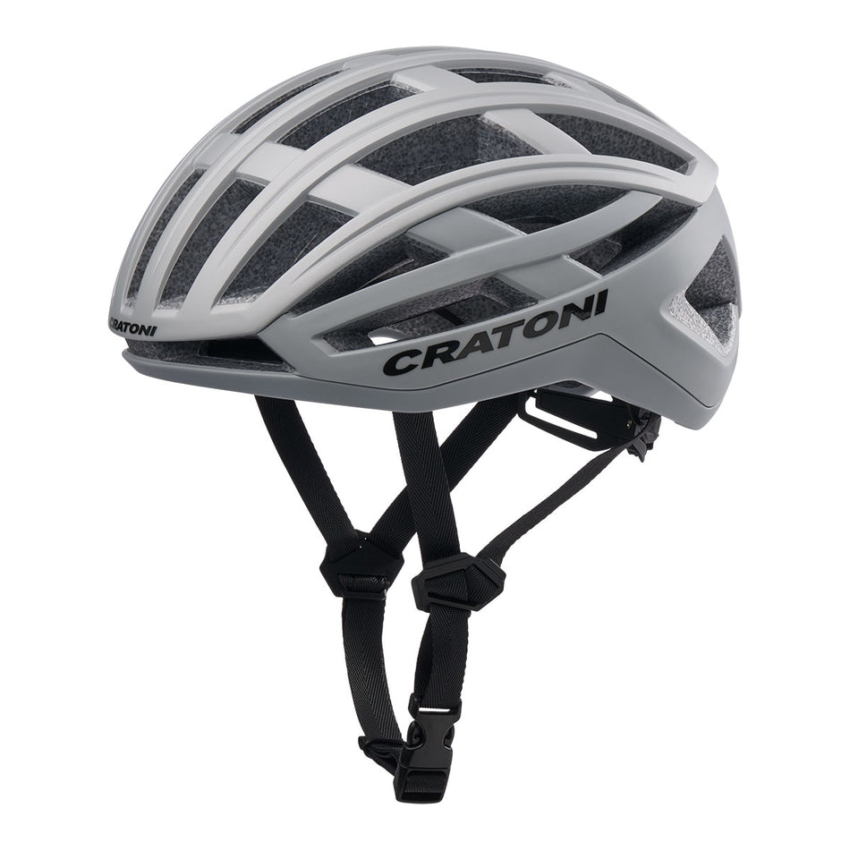 Cratoni C-AirLite Rennrad-Helm silver-grey matt