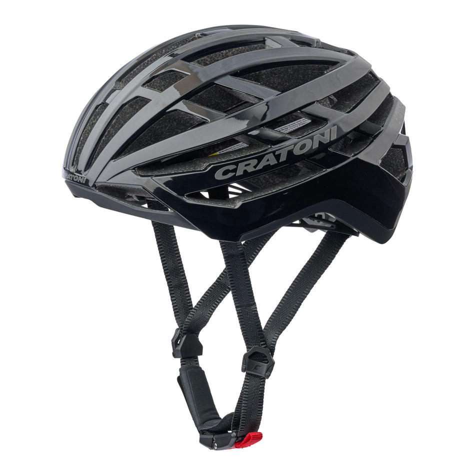 Cratoni C-Vento Rennrad-Helm black glossy-matt
