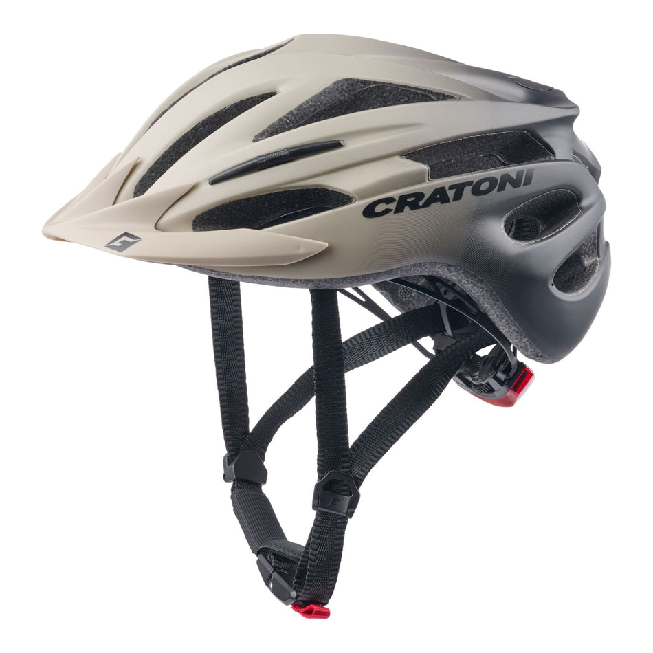 Cratoni Pacer Jr. Kinder-Helm darksand-black matt