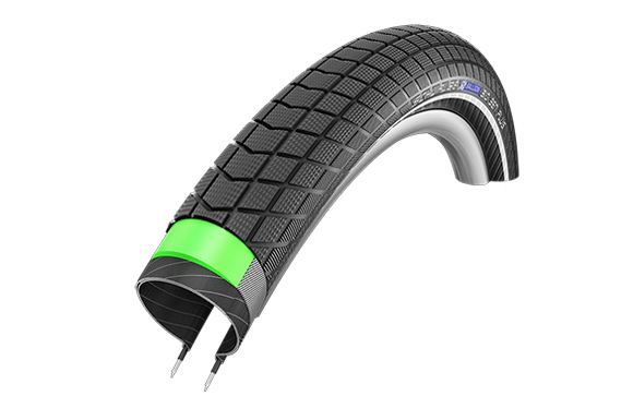 Schwalbe BIG BEN PLUS Perf, GreenGuard, SnakeSkin 28" Drahtreifen Black-Reflex