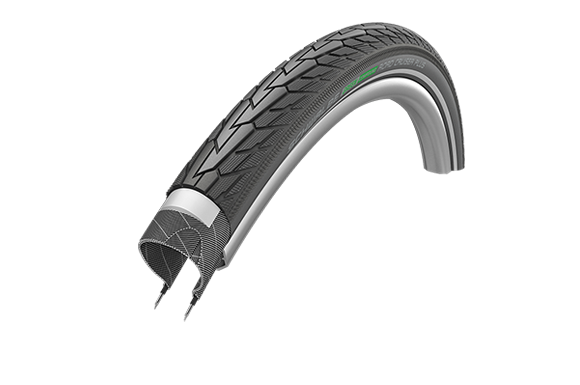 Schwalbe ROAD CRUISER PLUS PunctureGuard, TwinSkin 28" Drahtreifen Black-Reflex