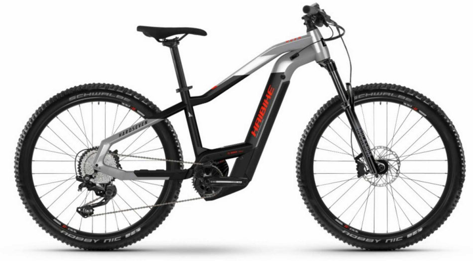 Haibike HardSeven 9 625 Wh E-Bike Hardtail Diamant 27,5" urban grey/black