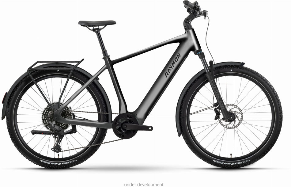 Raymon Varno Ultra 800 Wh E-Bike Diamant 27,5" anthracite