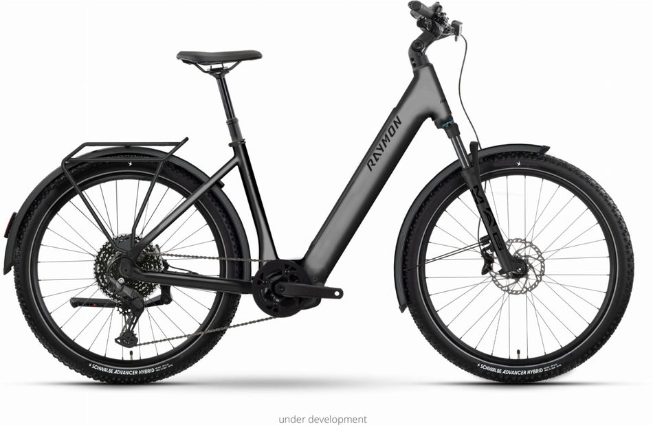 Raymon Varno Ultra 800 Wh E-Bike Wave 27,5" anthracite