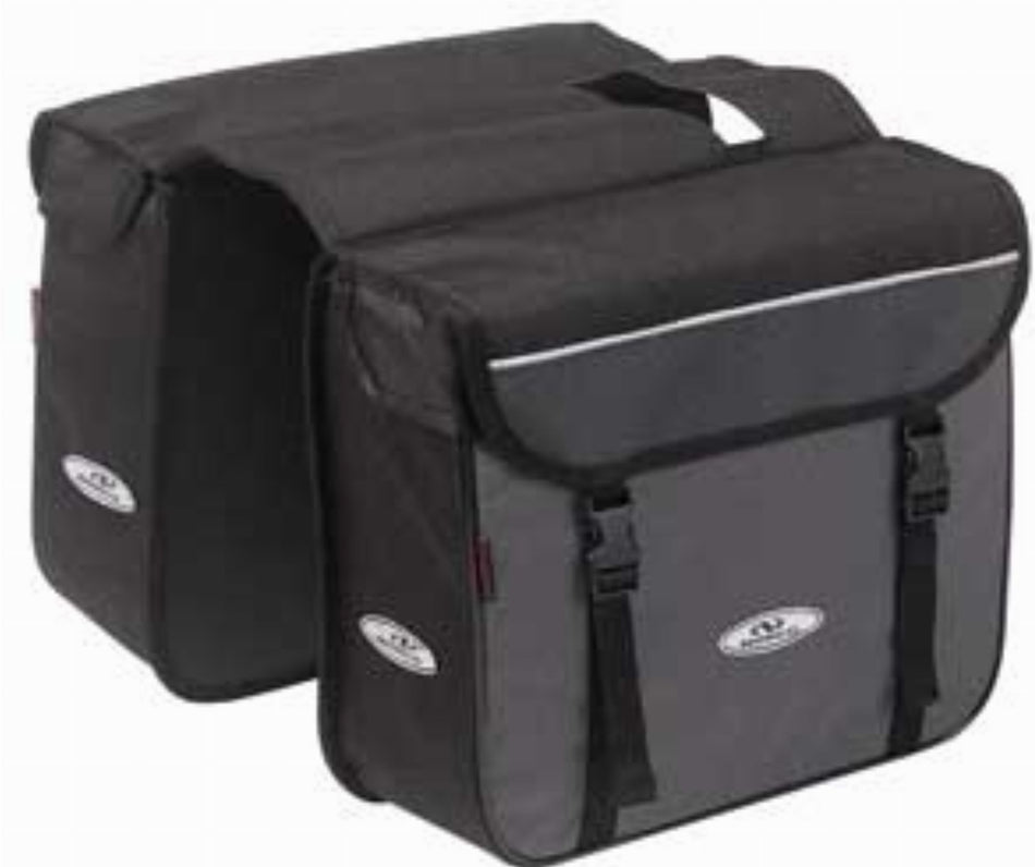 Norco Ottawa Zweifachtasche schwarz/grau 8 L + 8 L
