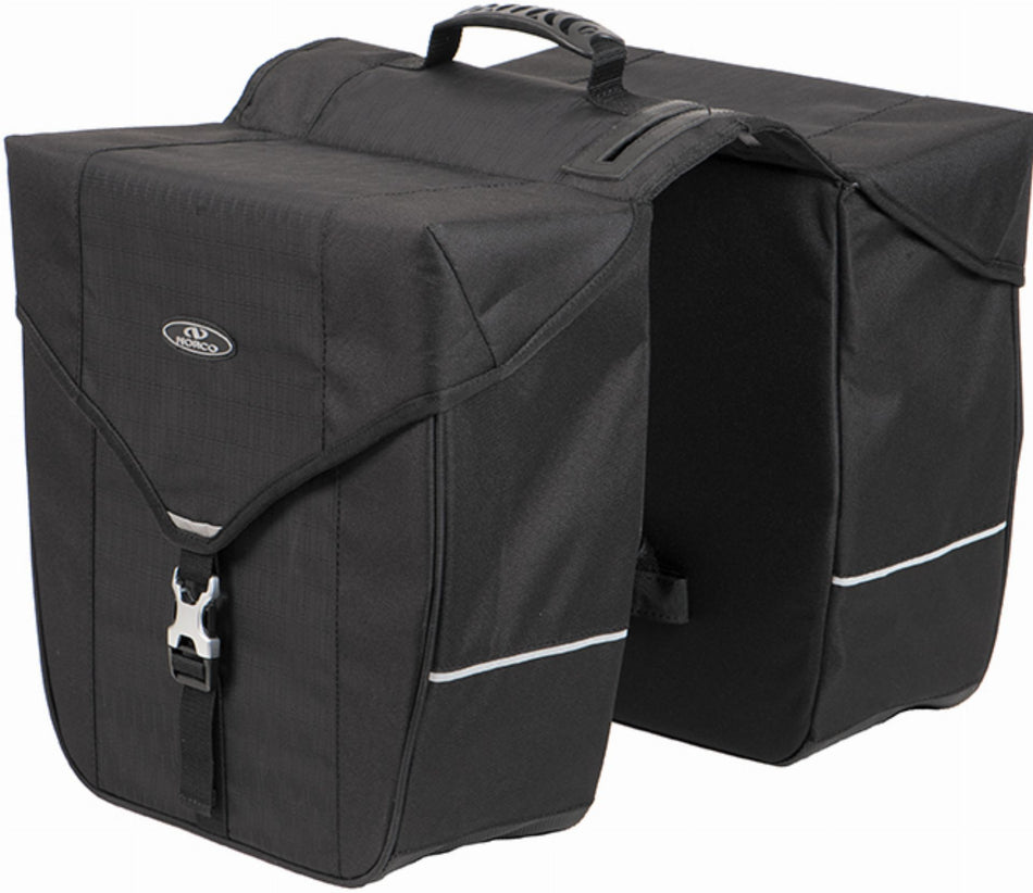Norco Bantry Doppeltasche schwarz 14 L + 14 L