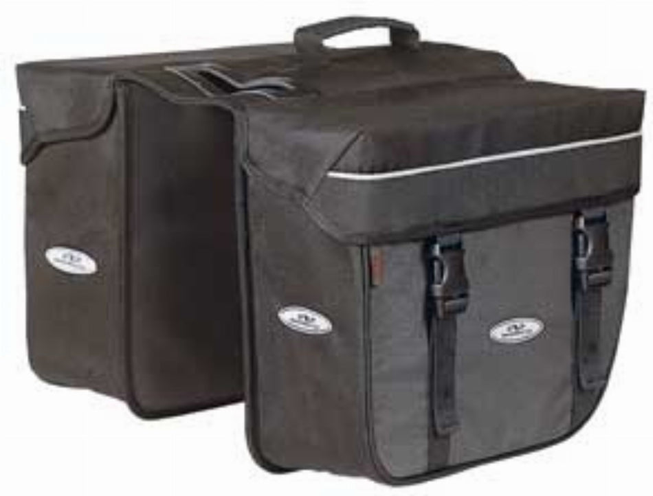 Norco Orlando Twin-Box Doppelpacktasche schwarz/grau 10 L + 10 L