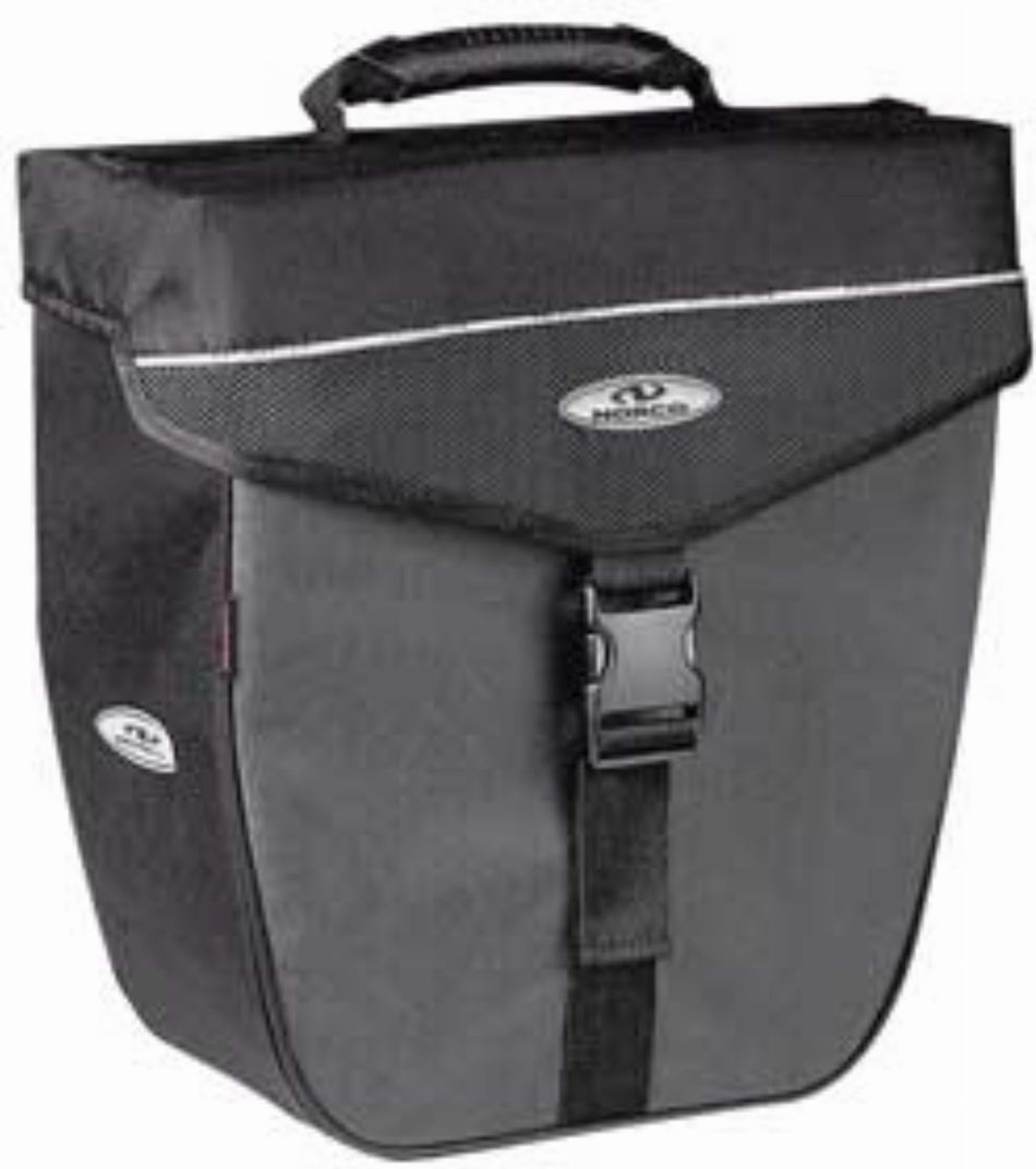 Norco Orlando City-Case Gepäckträgertasche schwarz/grau 14 L