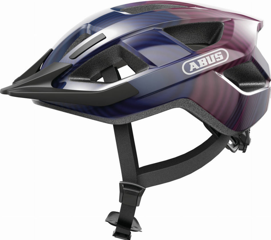 Abus Aduro 3.0 Helm purple waves