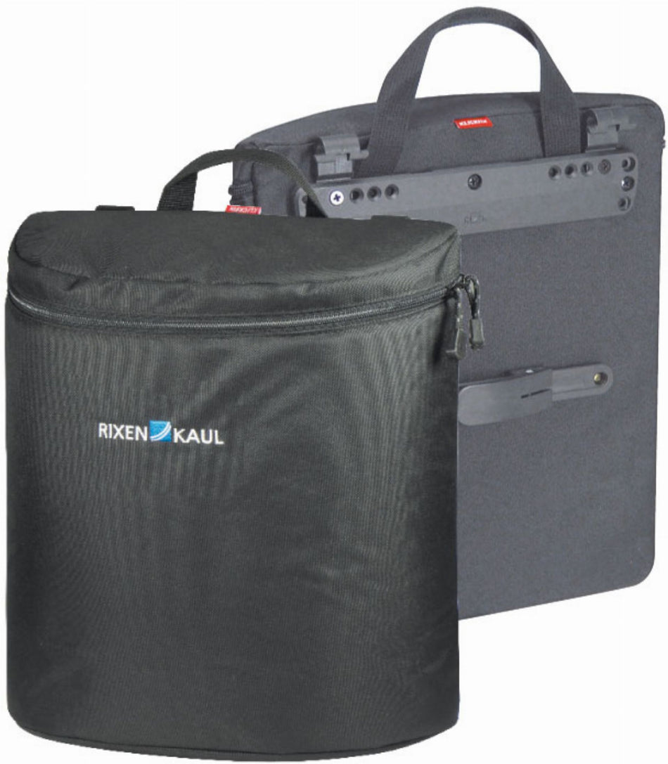 KLICKfix City Einkaufs- und Freizeittasche schwarz 15 L