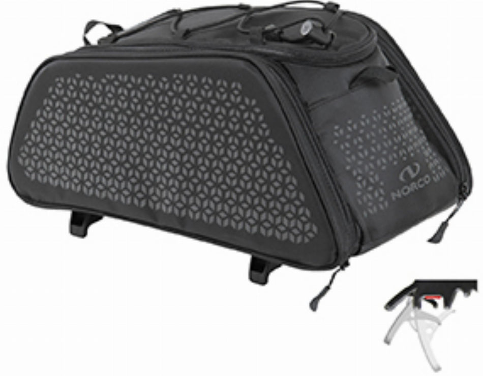 Norco Tayfort Gepäckträgeraufsatztasche TopKlip schwarz 7/10 L