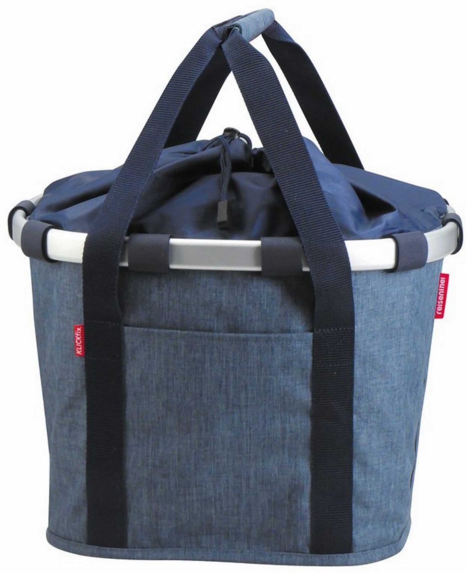 KLICKfix Bikebasket Lenkertasche twist blue 15 L