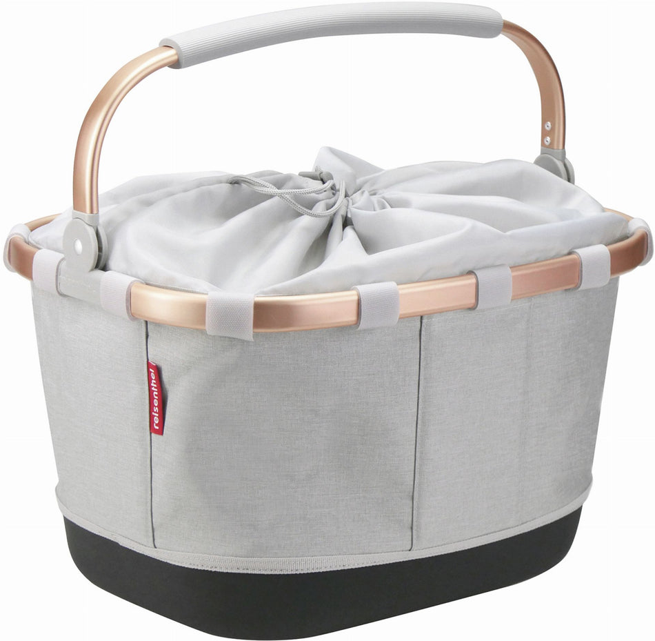 KLICKfix Carrybag GT mit Uniklip Gepäckträgertasche twist sky rose 24 L