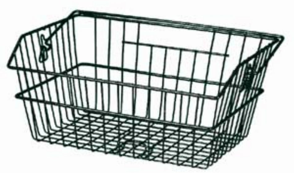 Unix Celino Gepäckträgerkorb schwarz 17 L