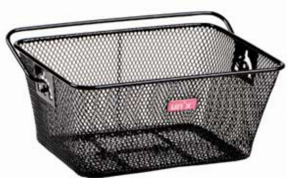 Unix Amando Hinterradkorb schwarz 10 L