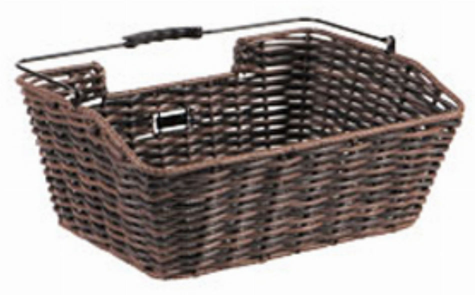 Unix Mateo Hinterradkorb braun 16 L