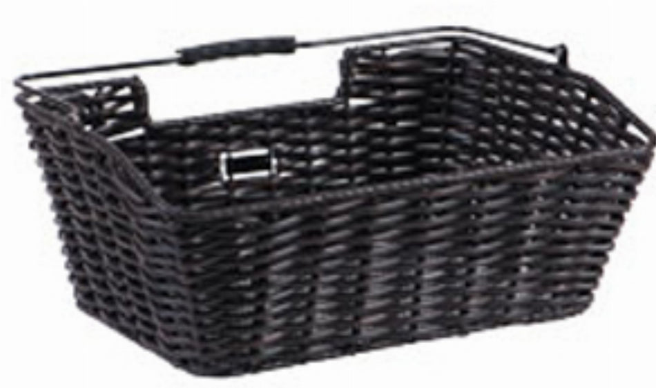 Unix Mateo Hinterradkorb schwarz 16 L